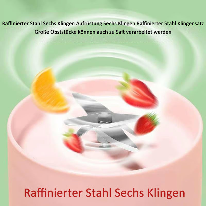 Frischen Saft überall genießen – mit dem tragbaren Smoothie Mixer